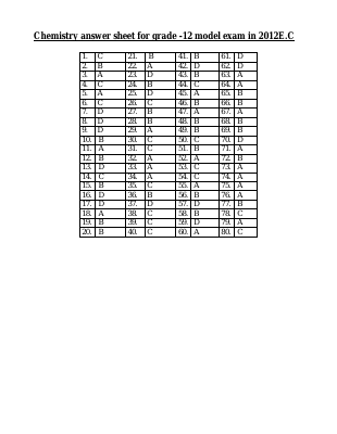 GRADE 12 CHEMISTRY ANSWER KEY .pdf